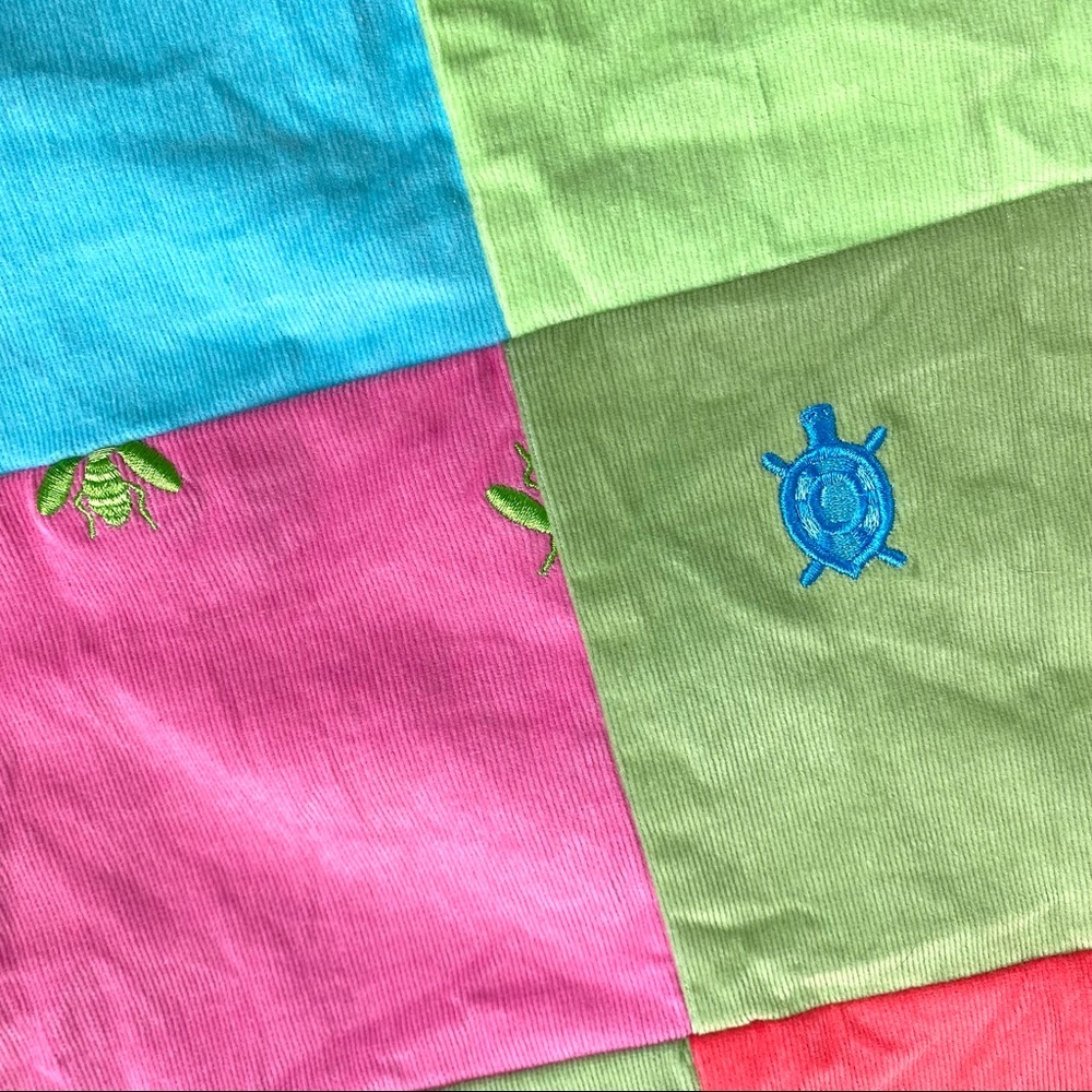 Lily Pulitzer Multicolor Patchwork Embroidered Co… - image 5